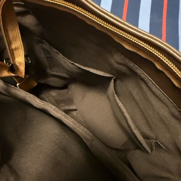 Two-Toned Leather Backpack - Picture 8 of 8